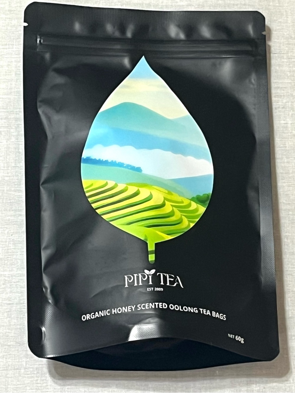 Pipi Organic Honey Scented Oolong Yunnan Highlands Tea Bags 20 bags New